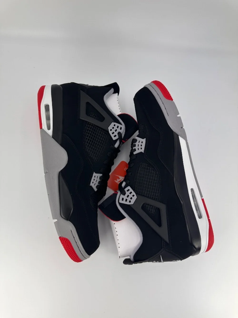 Nike Air Jordan 4 Retro 308497-060 2019 BRED BLACK RED CEMENT GREY MENS 15 NEW